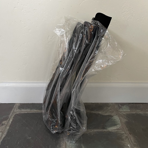 Never worn black suede knee-high boots. - Picture 8 of 8